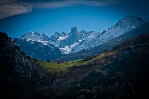 Picu Urriellu (Naranjo de Bulnes) desde Asiegu